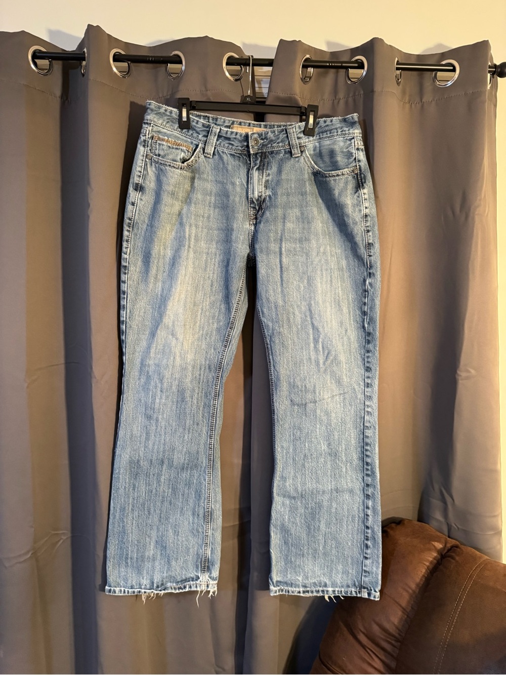 Rock and Roll Denim Mens Straight Leg Jeans